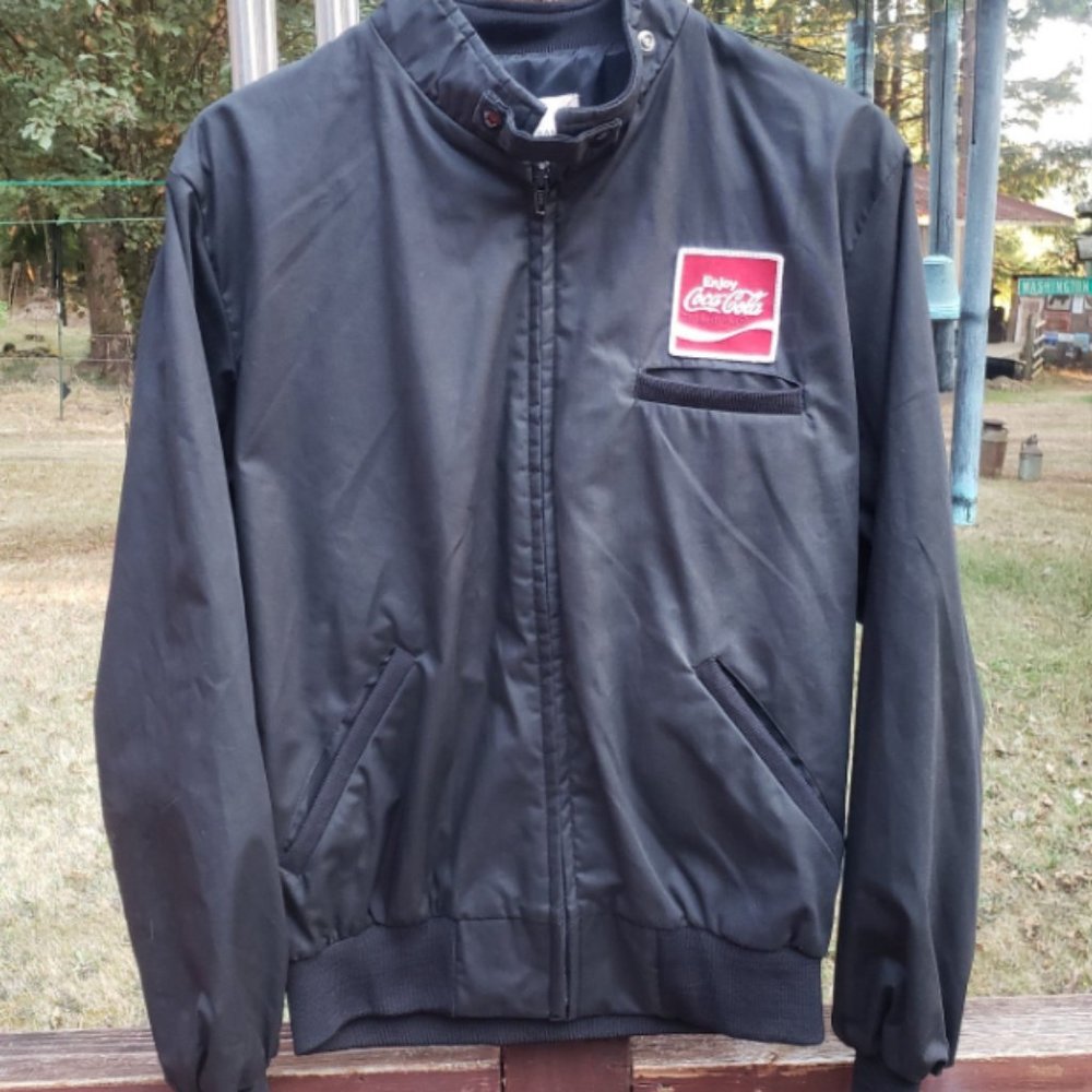 Vintage K-Brand Jacket With Coca-Cola Trademark Patch- Size S